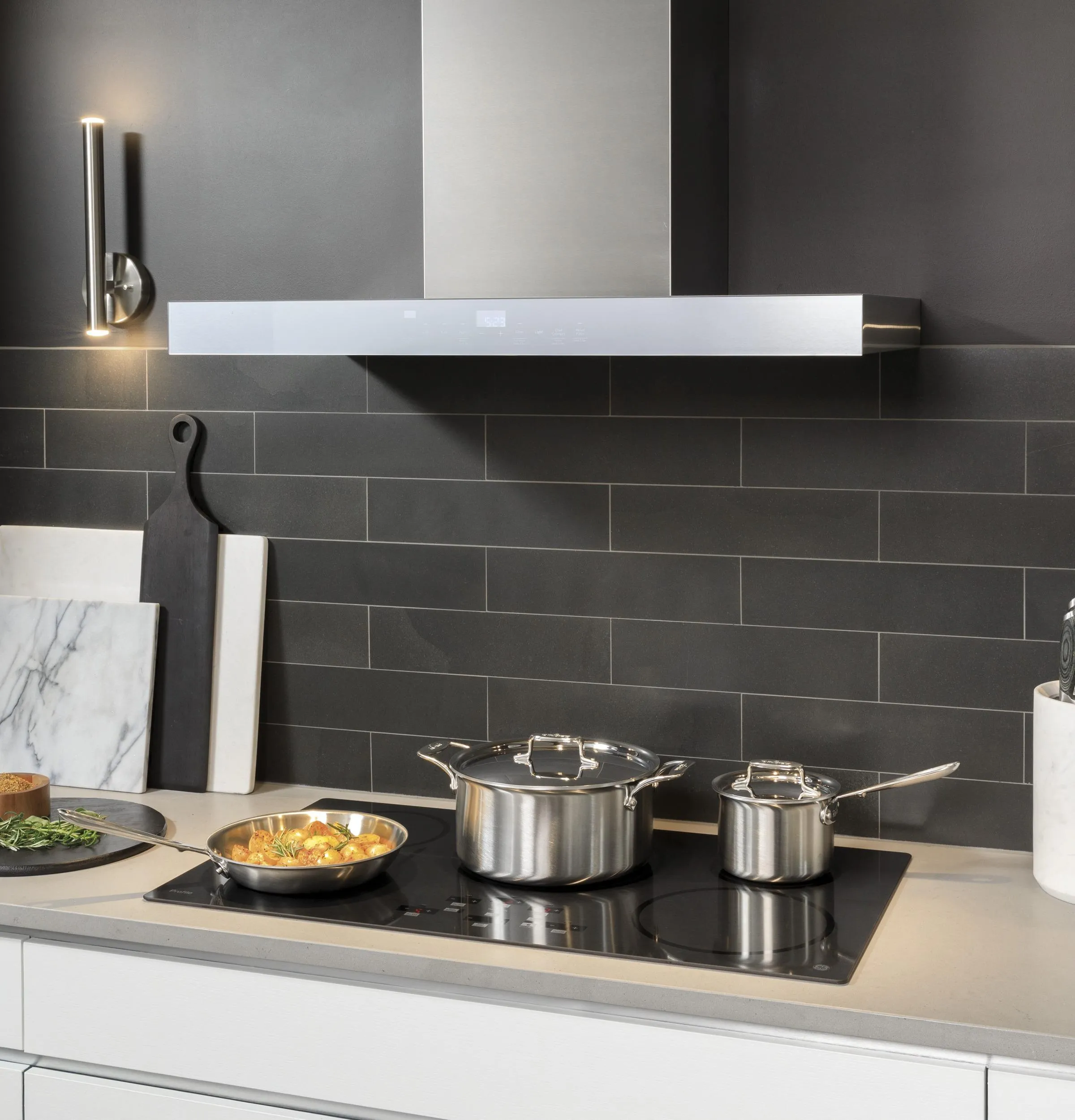 Haier UVW9361SLSS 36" Smart Designer Wall Mount Hood W/ Perimeter Venting