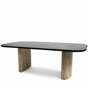Hampton 84" x 40" Dining TableHDPE eco-friendly polywood furniture set