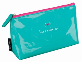 Grab Todays Deal Shop Grab Now Happy Jackson "Kiss And Makeup" Cosmetics Bag
