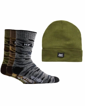 Flash Deal Today Hard Yakka Crew Socks And Beanie Bundle