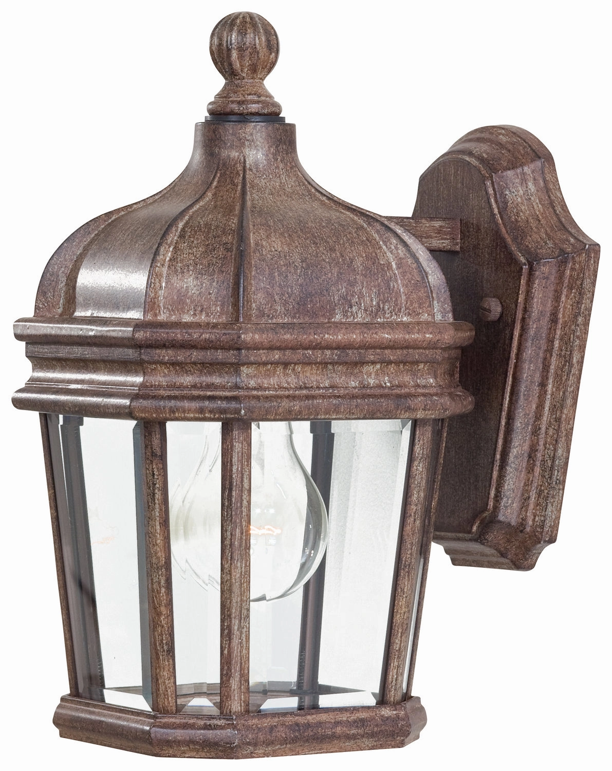 Harrison One Light Wall Mount Vintage RustOutdoor wall sconces with motion sensor