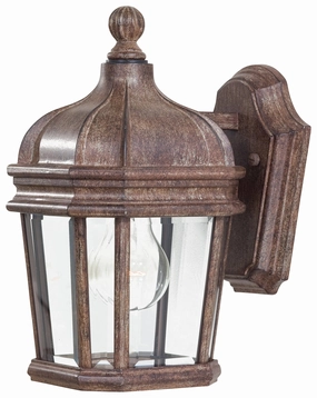 Harrison One Light Wall Mount Vintage RustOutdoor wall sconces with motion sensor
