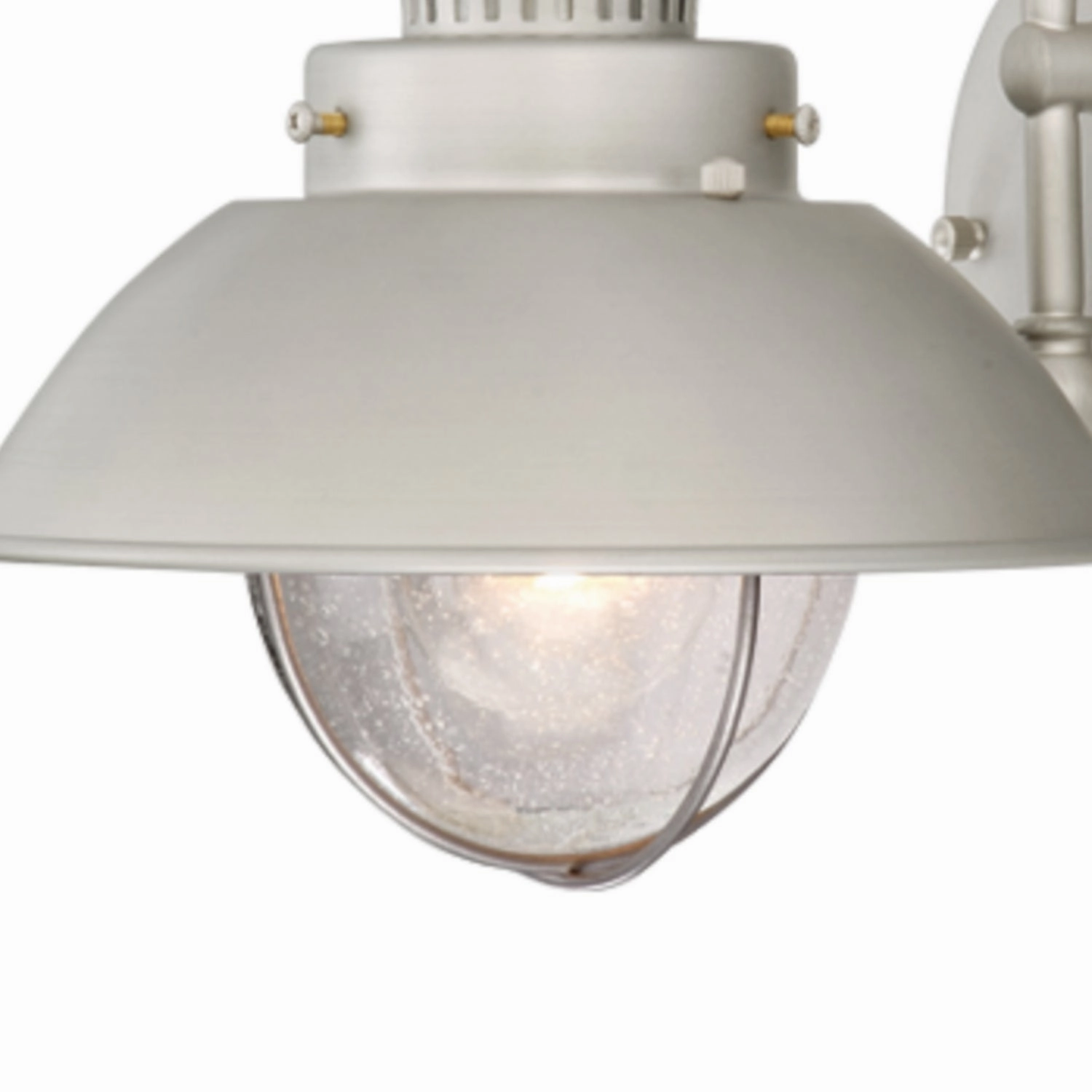 Harwich One Light Outdoor Wall Mount Brushed Nickel