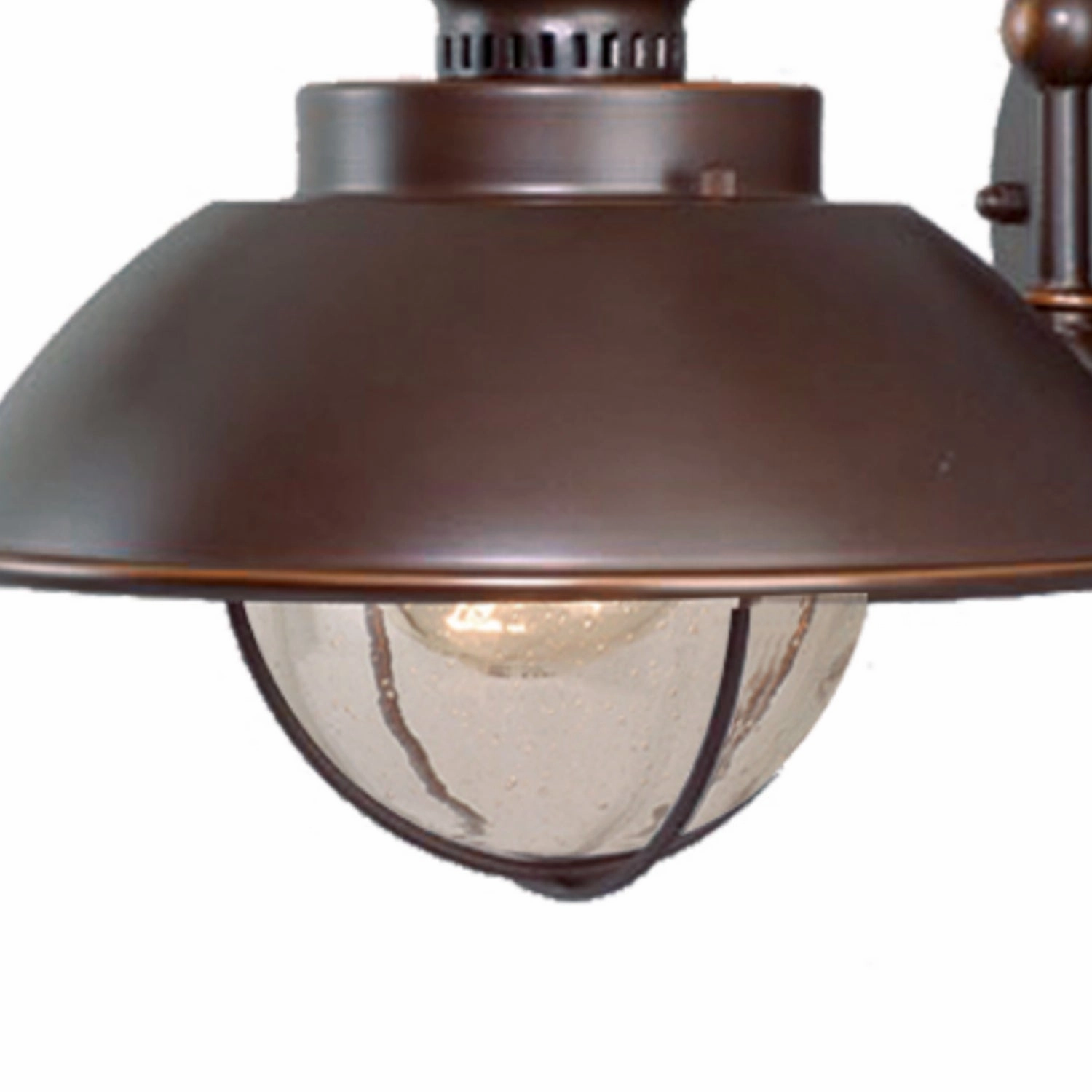 Harwich One Light Outdoor Wall Mount Burnished Bronze