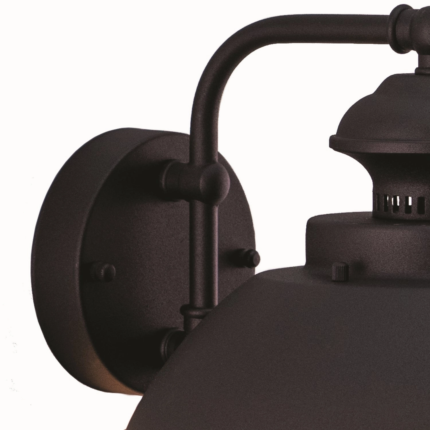 Harwich One Light Outdoor Wall Mount Textured Black