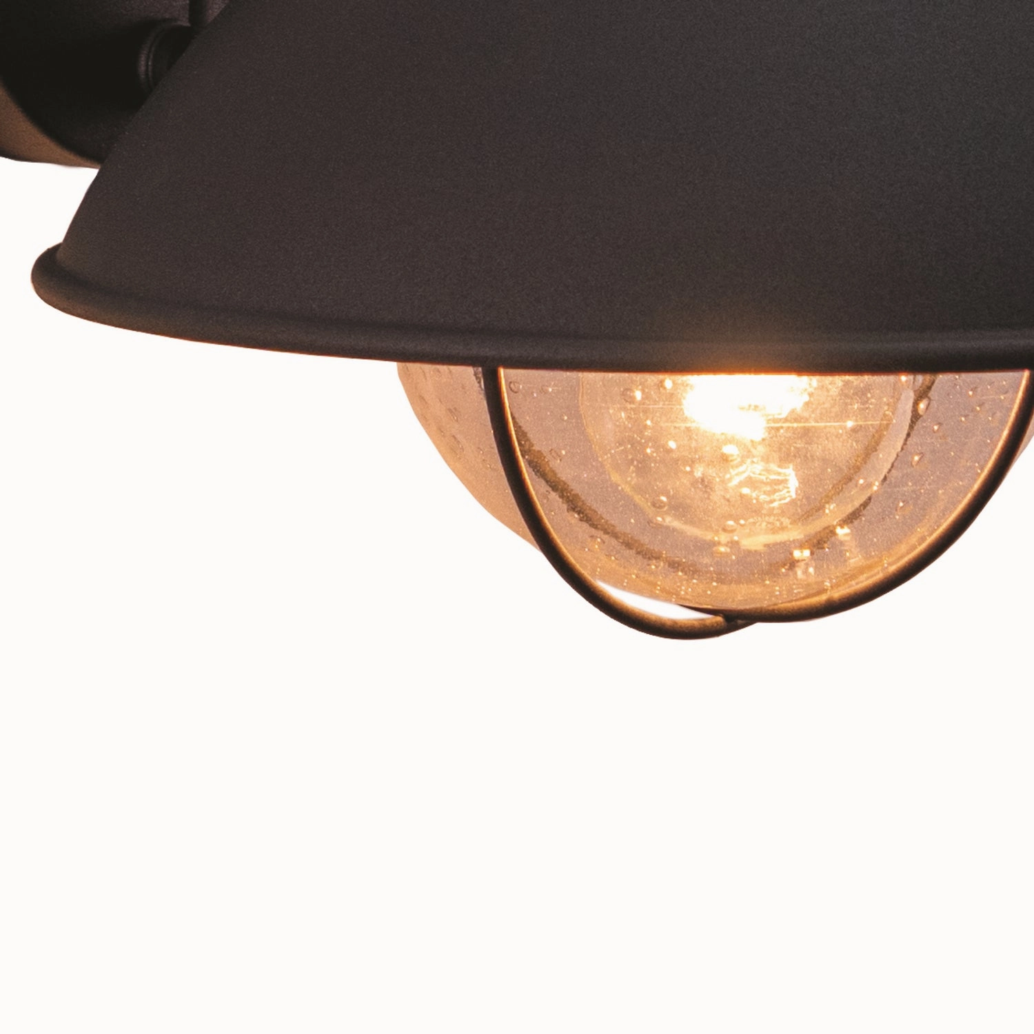 Harwich One Light Outdoor Wall Mount Textured Black