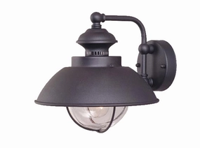 Harwich One Light Outdoor Wall Mount Textured BlackOutdoor wall sconces with motion sensor