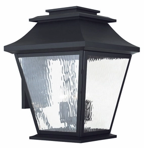 Hathaway Five Light Outdoor Wall Lantern BlackOutdoor wall sconces with motion sensor