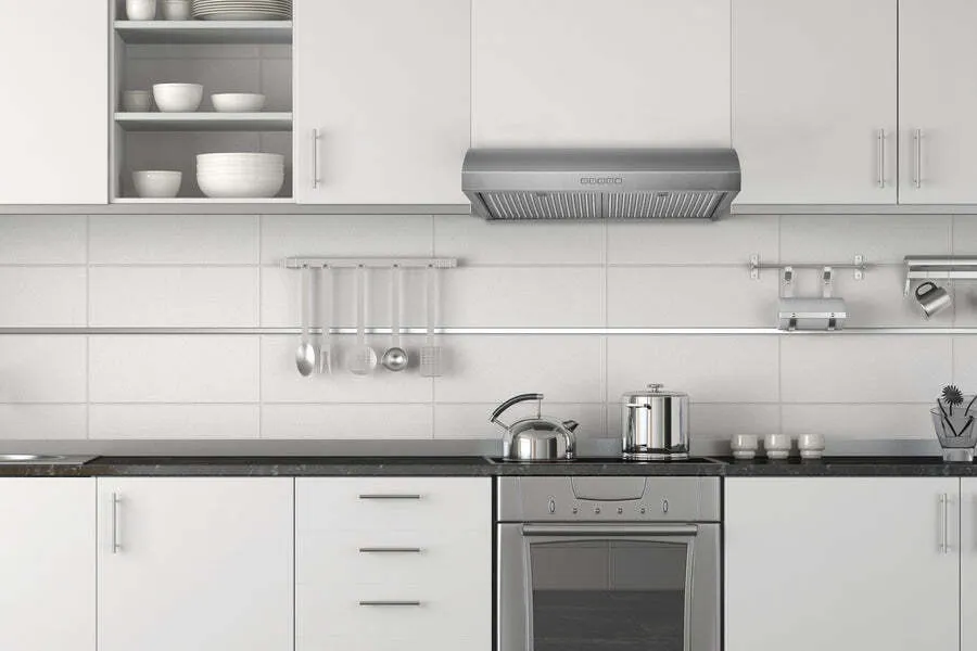 Hauslane UCB018SS30 Hauslane Chef 30-In Convertible Stainless Steel Undercabinet Range Hood