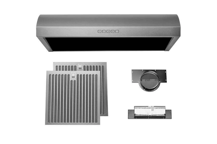 Hauslane UCB018SS30 Hauslane Chef 30-In Convertible Stainless Steel Undercabinet Range Hood