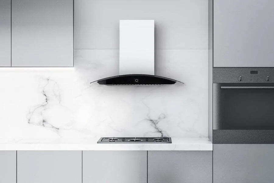 Hauslane WM639SS36 Hauslane Chef 36-In Convertible Stainless Steel Wall-Mounted Range Hood