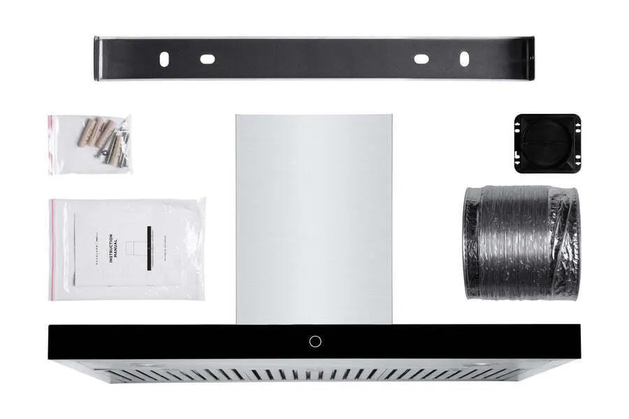 Hauslane WM739SS30 Hauslane Chef 30-In Convertible Stainless Steel Wall-Mounted Range Hood