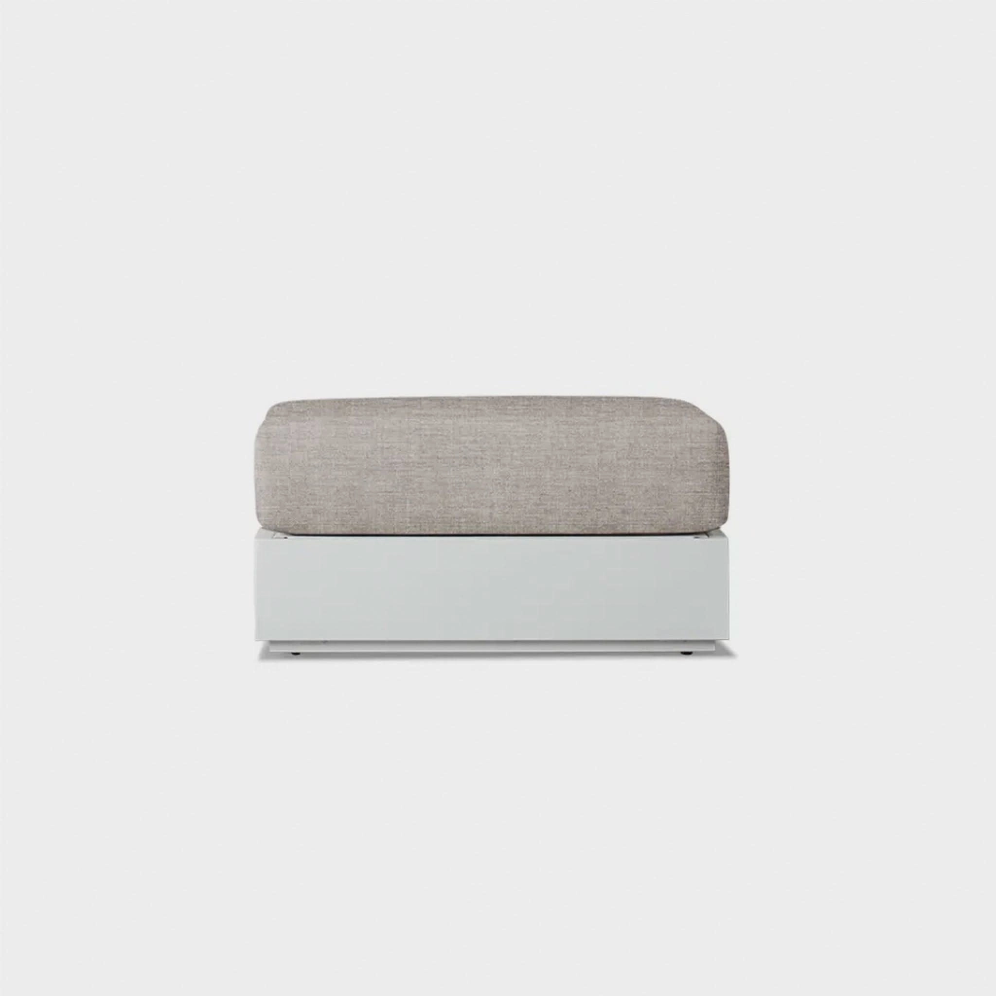 Hayman Aluminum Ottoman