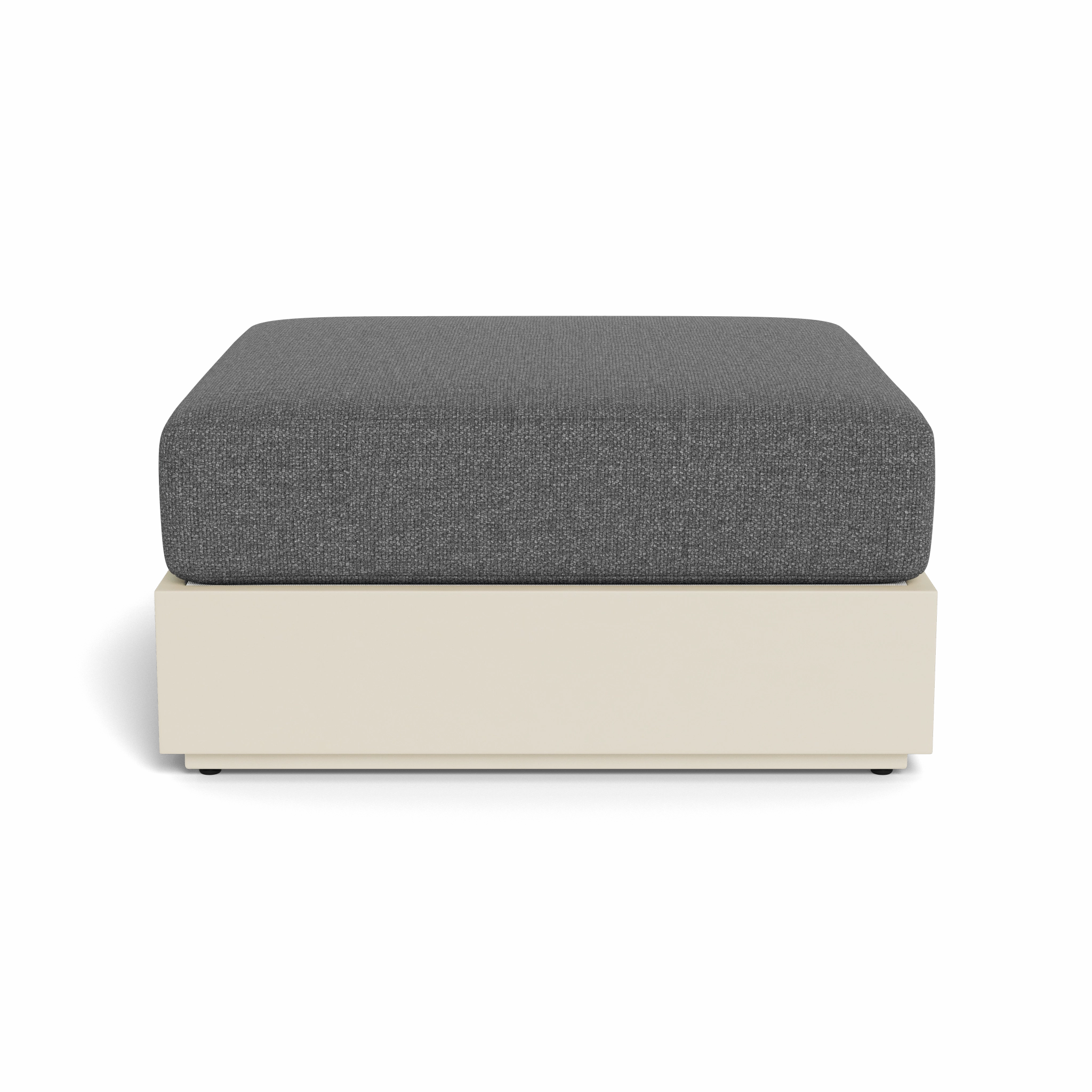 Hayman Aluminum Ottoman