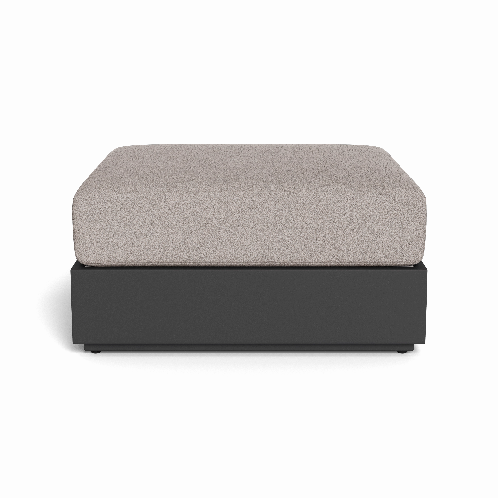 Hayman Aluminum Ottoman