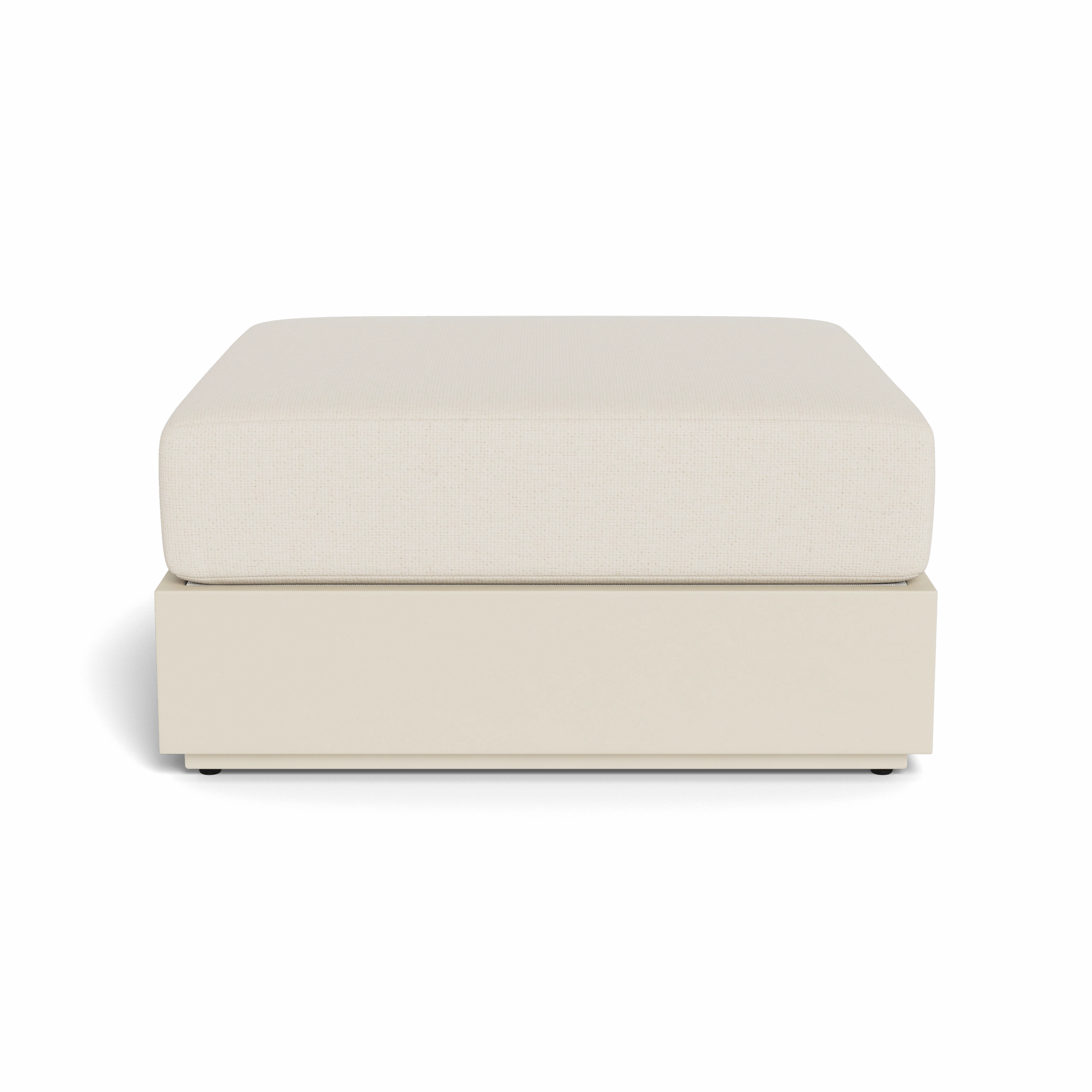 Hayman Aluminum Ottoman