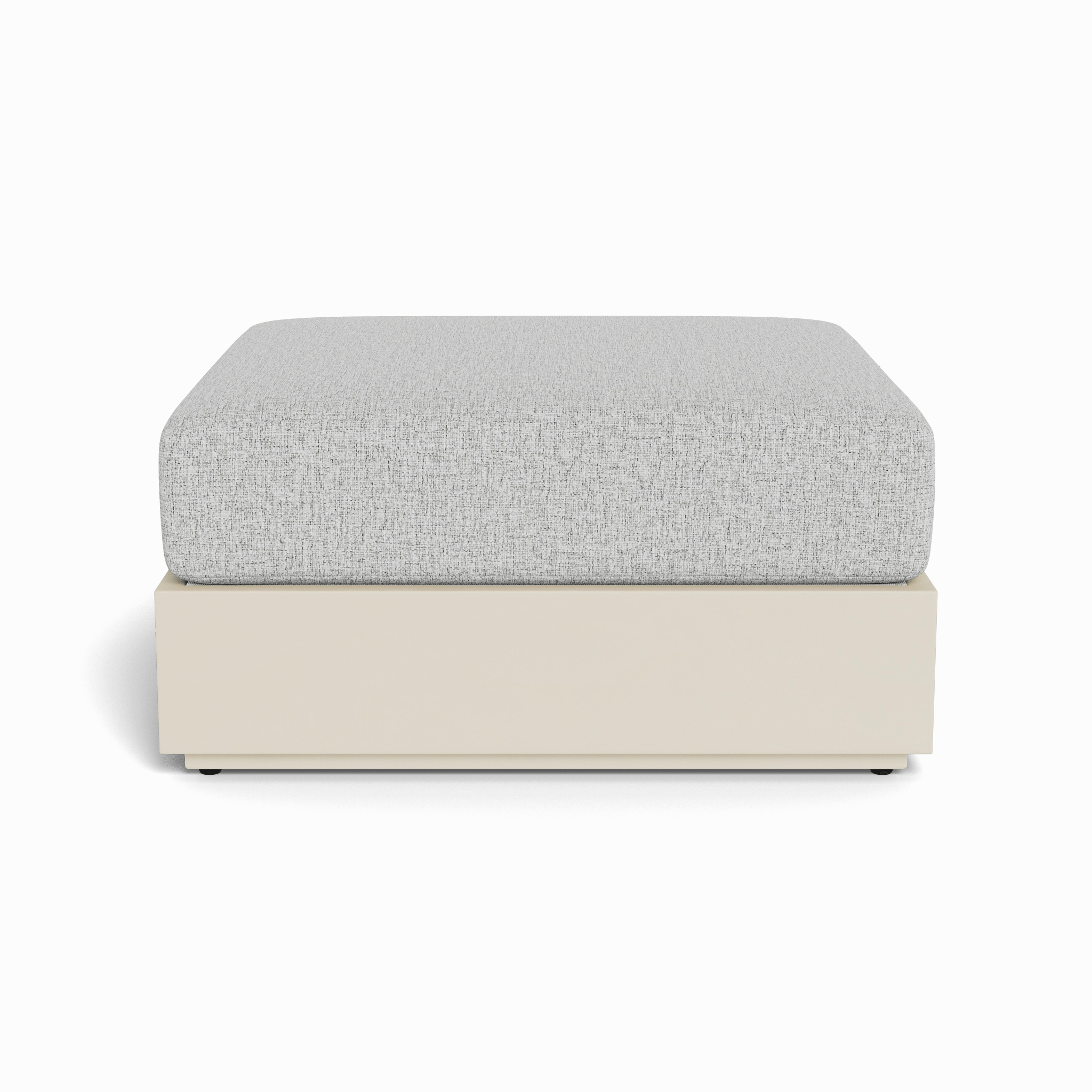 Hayman Aluminum Ottoman