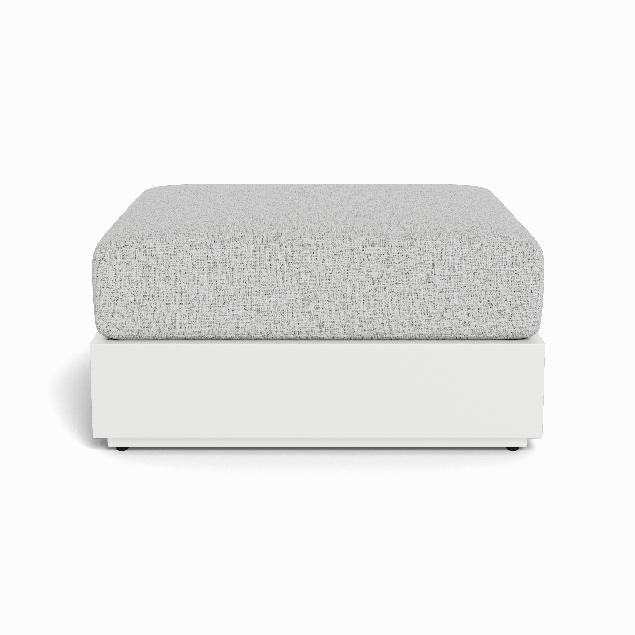 Hayman Aluminum Ottoman
