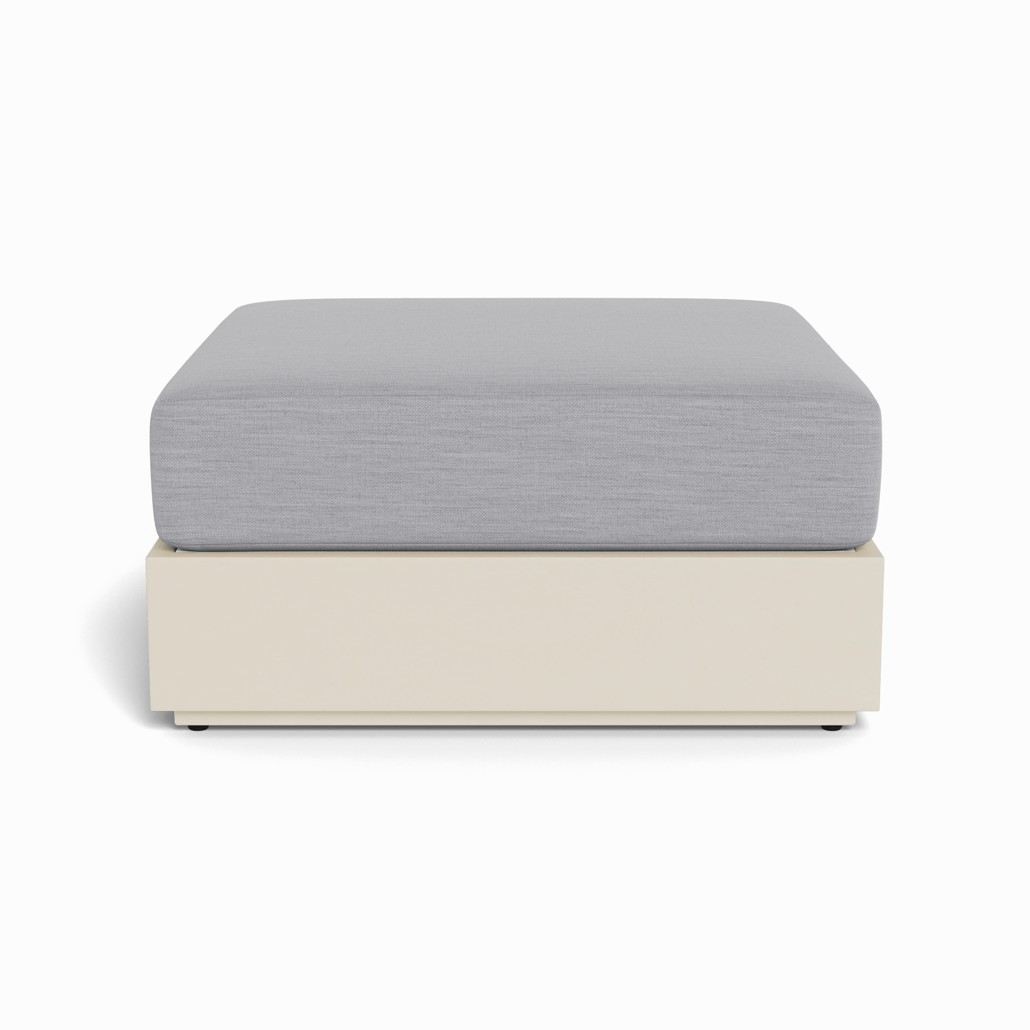 Hayman Aluminum Ottoman