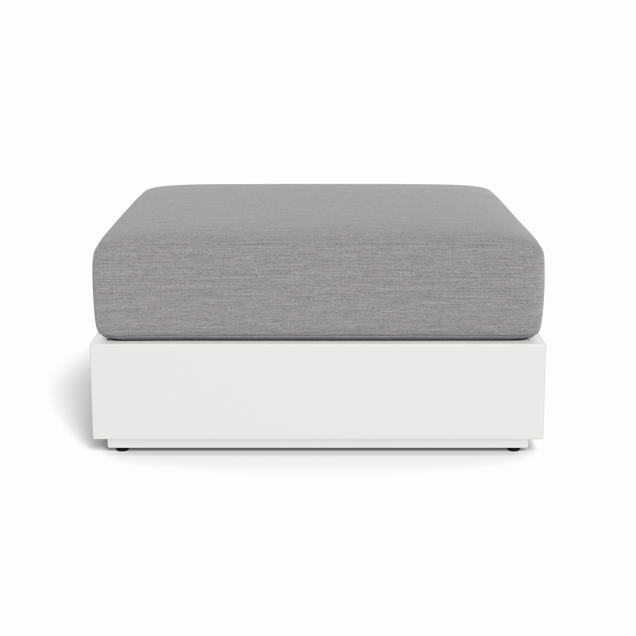 Hayman Aluminum Ottoman