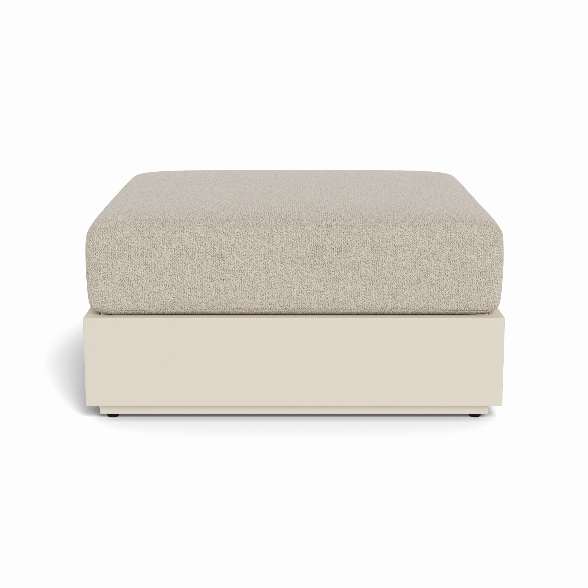 Hayman Aluminum Ottoman