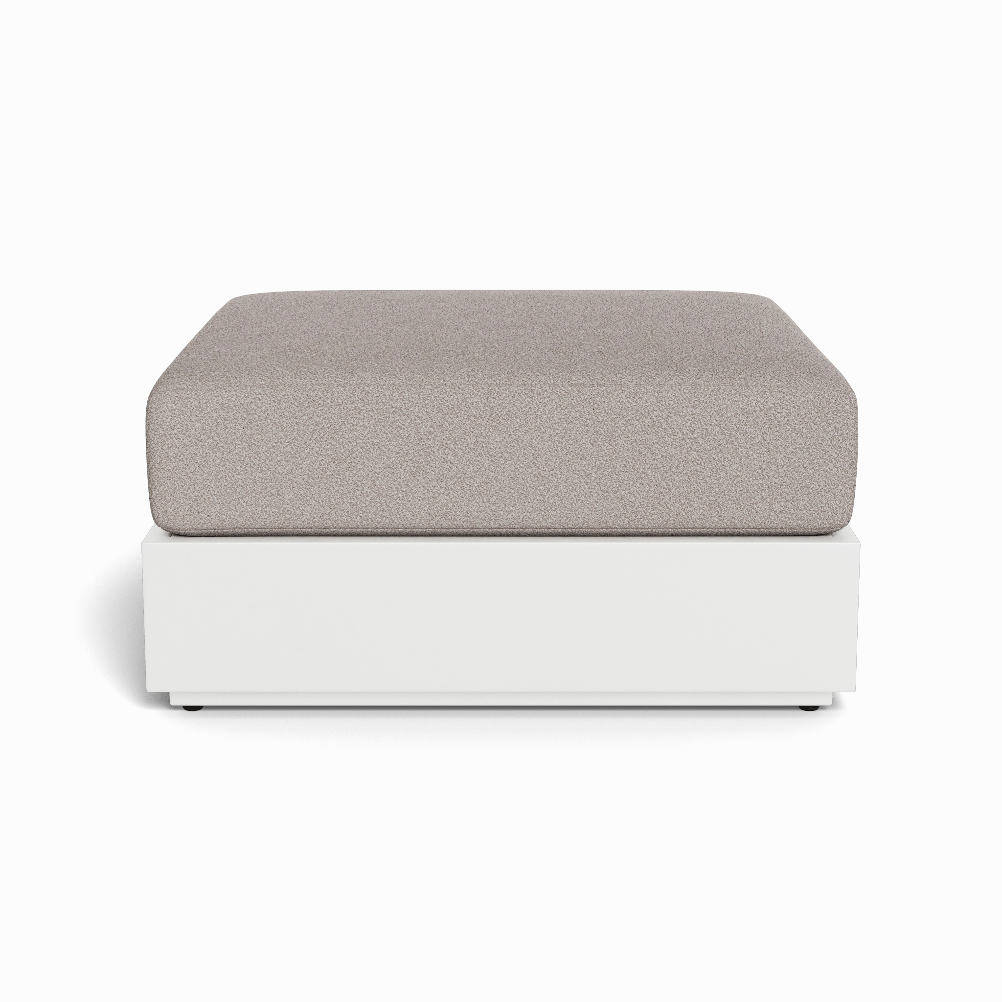 Hayman Aluminum Ottoman