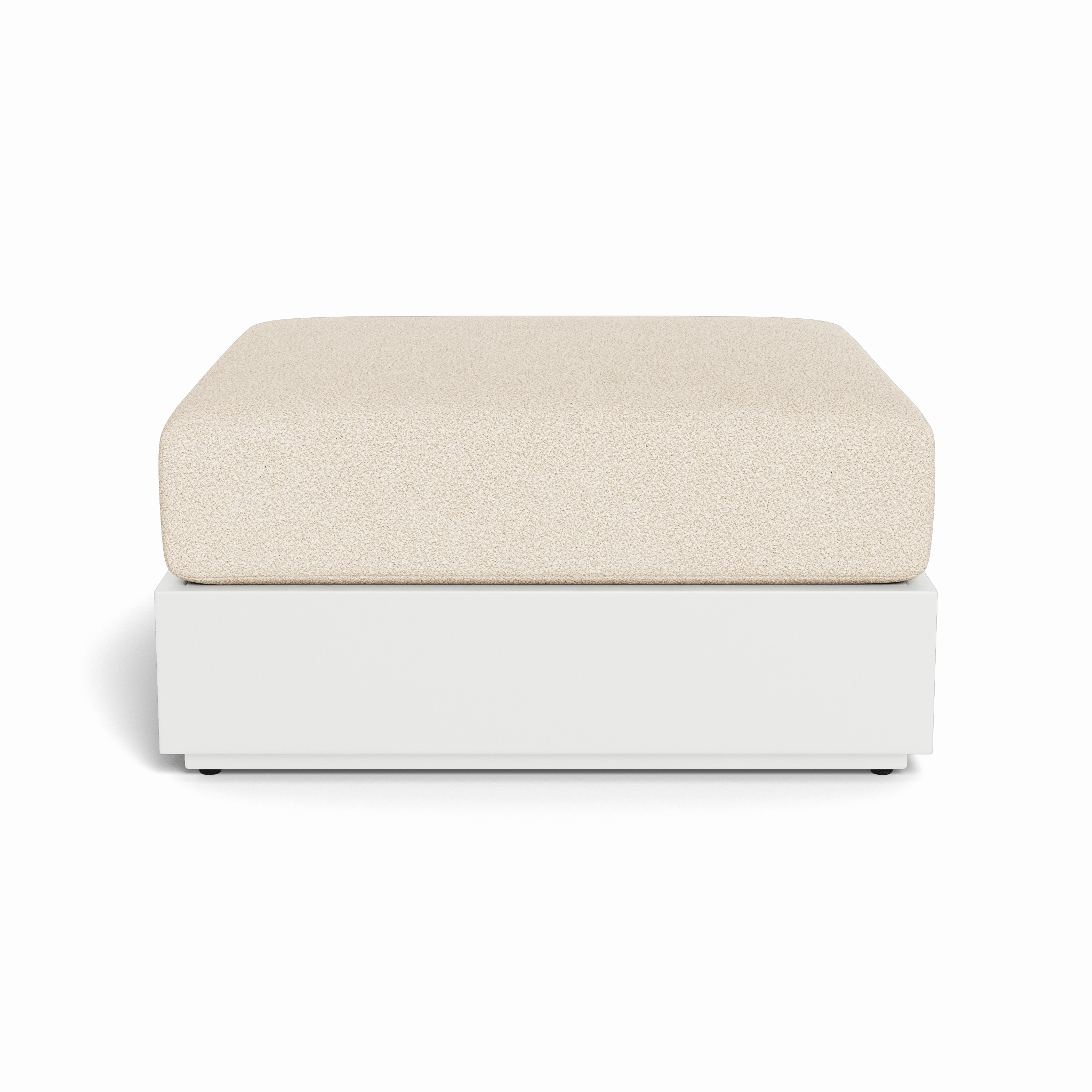Hayman Aluminum Ottoman