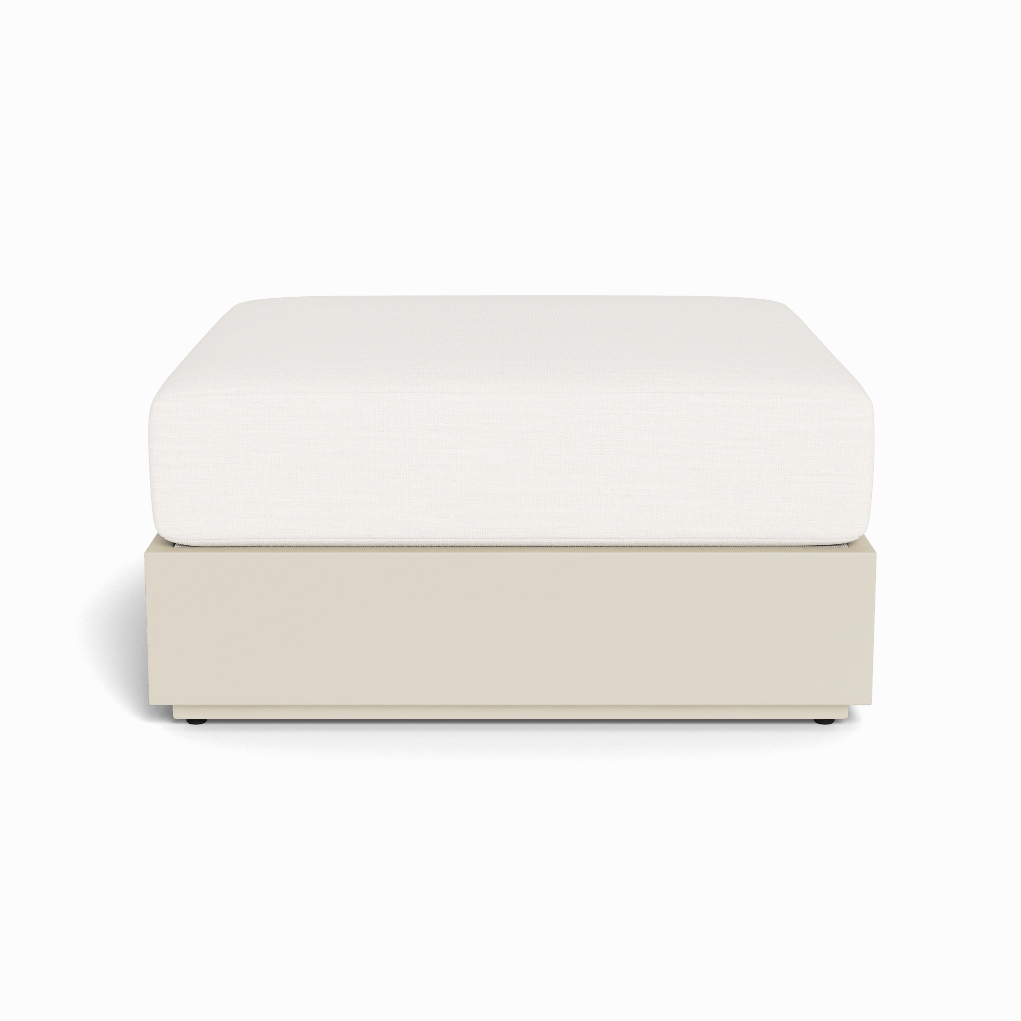 Hayman Aluminum Ottoman