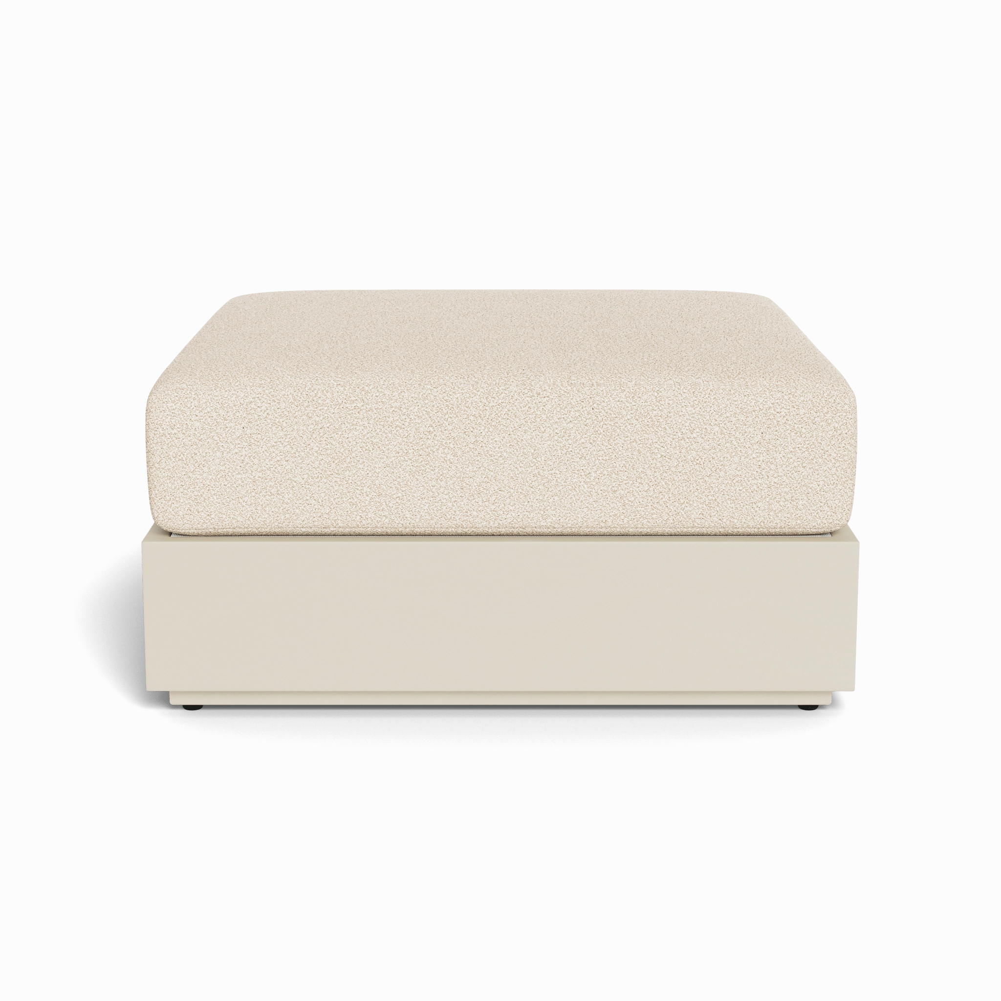 Hayman Aluminum Ottoman