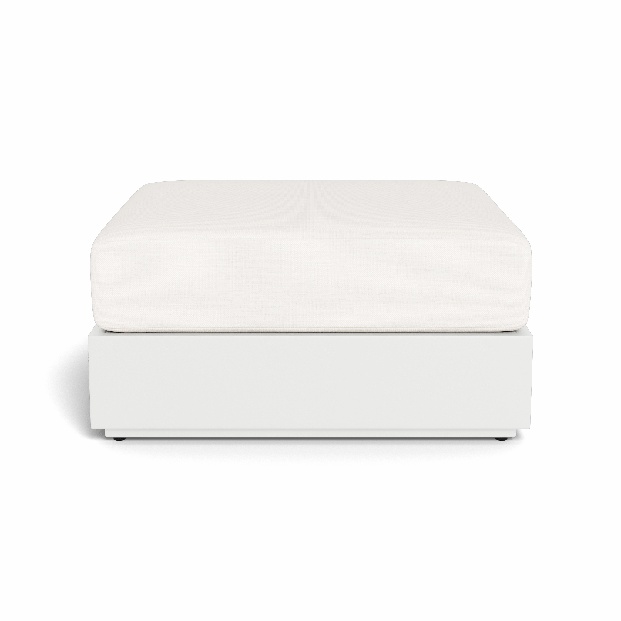 Hayman Aluminum Ottoman