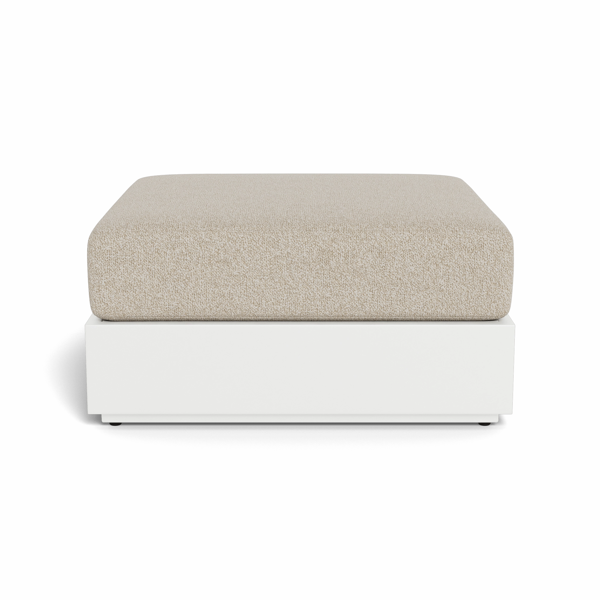 Hayman Aluminum Ottoman