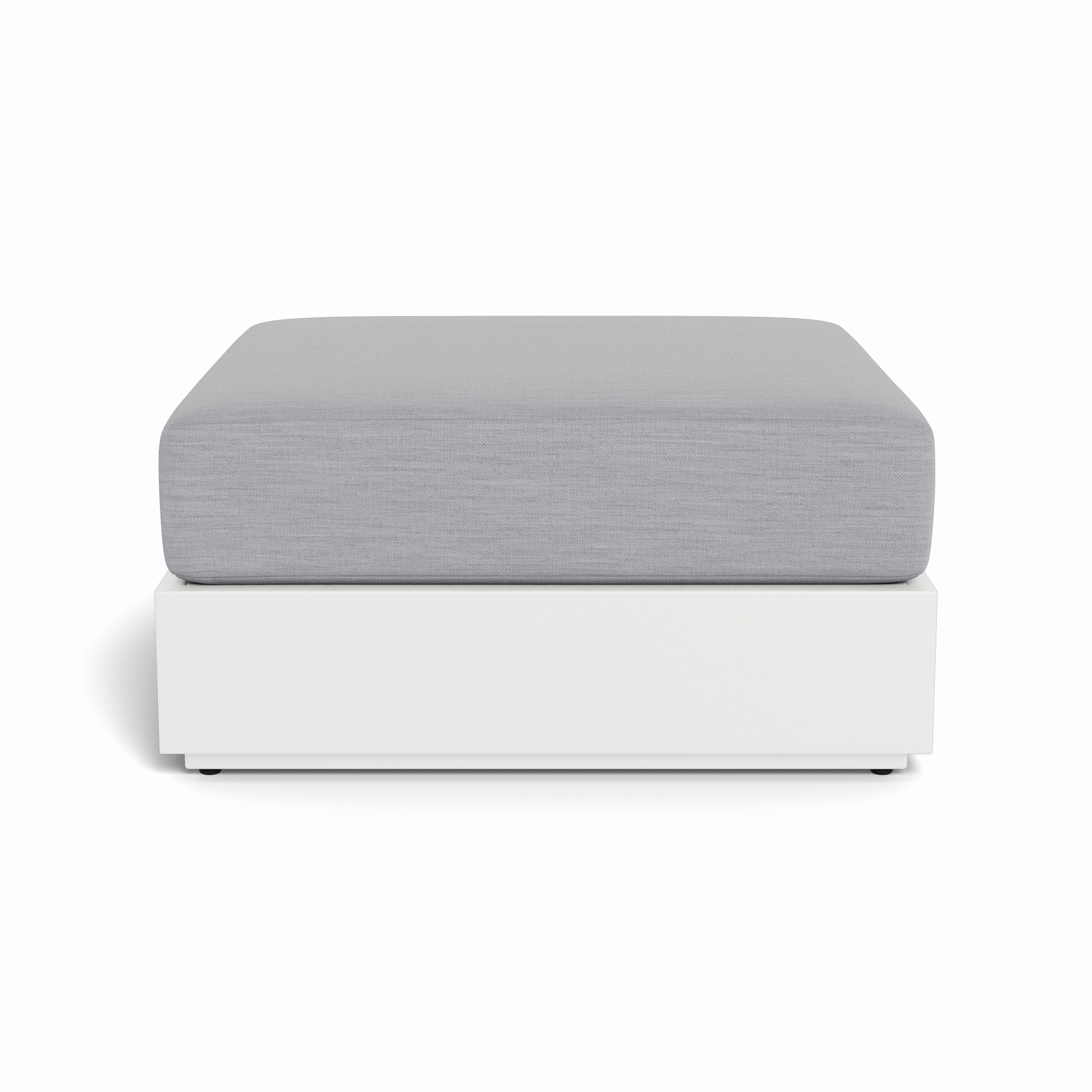 Hayman Aluminum Ottoman