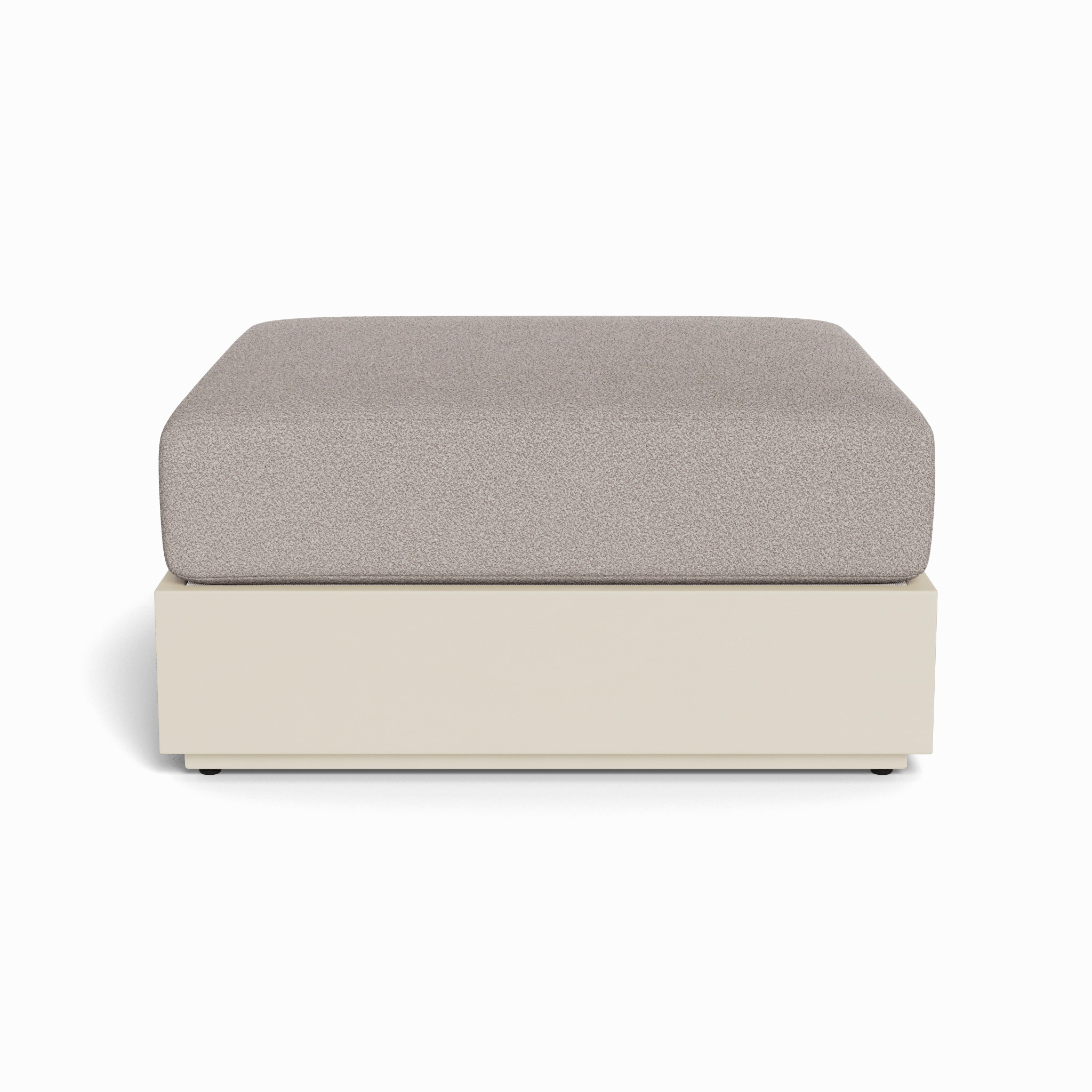 Hayman Aluminum Ottoman