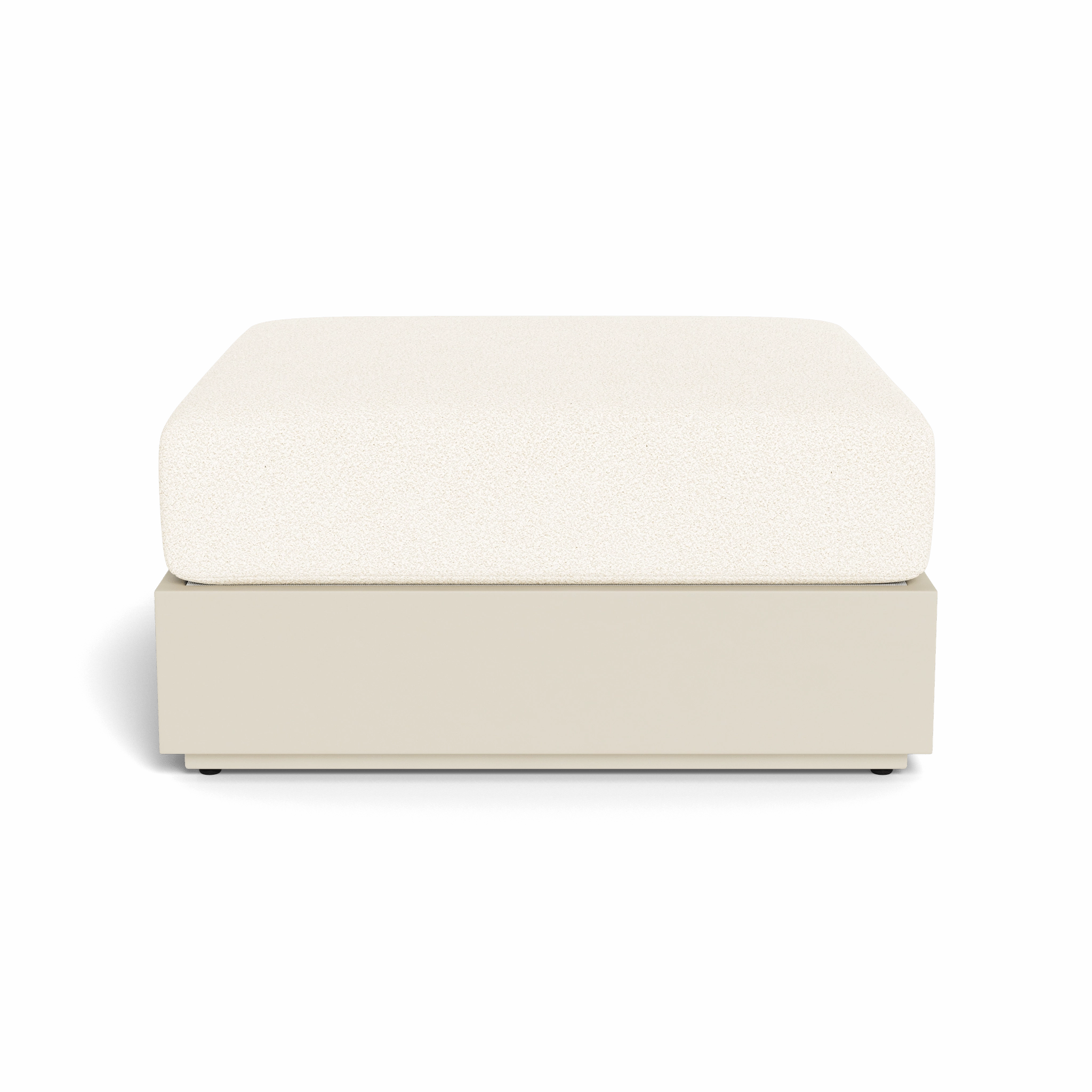 Hayman Aluminum Ottoman