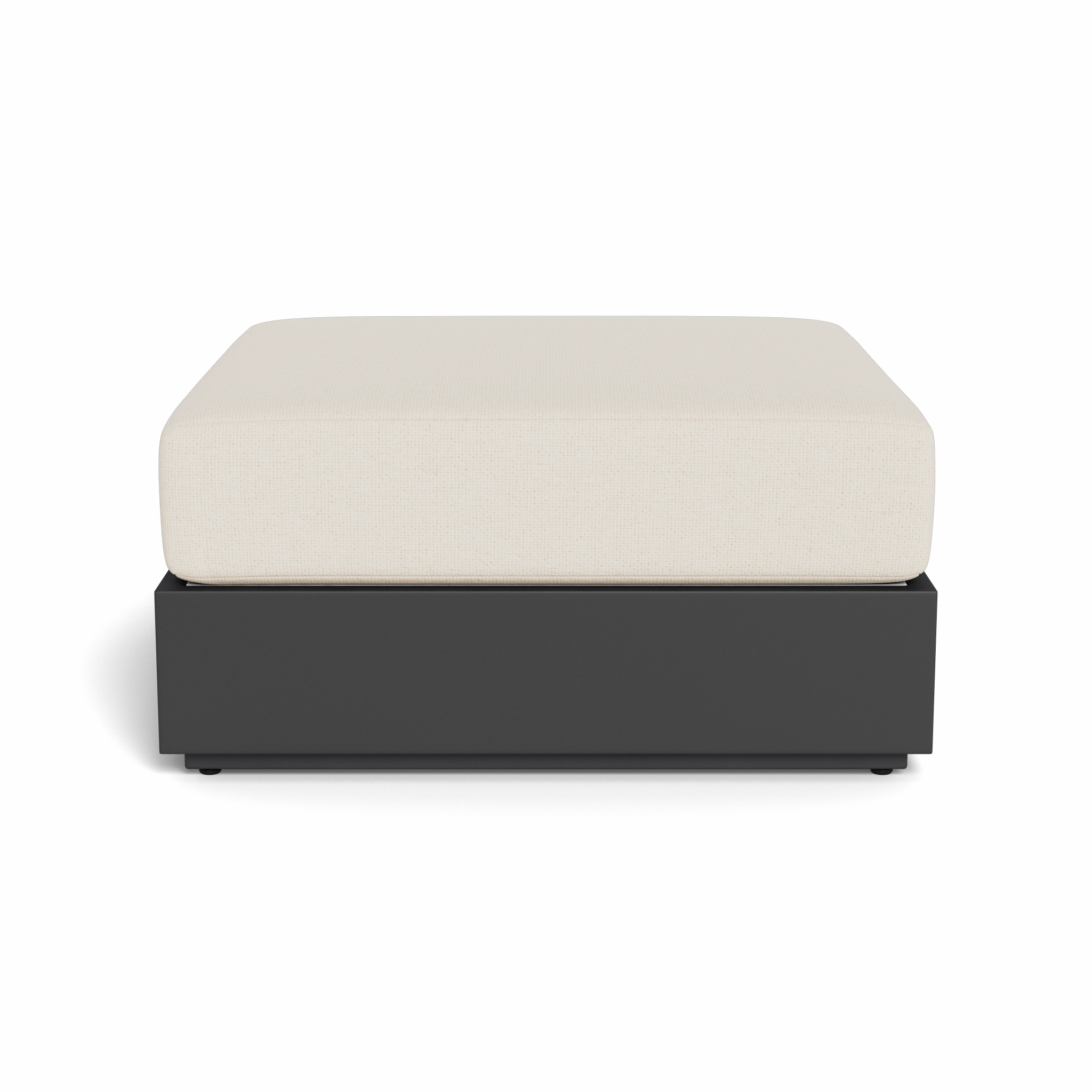 Hayman Aluminum Ottoman