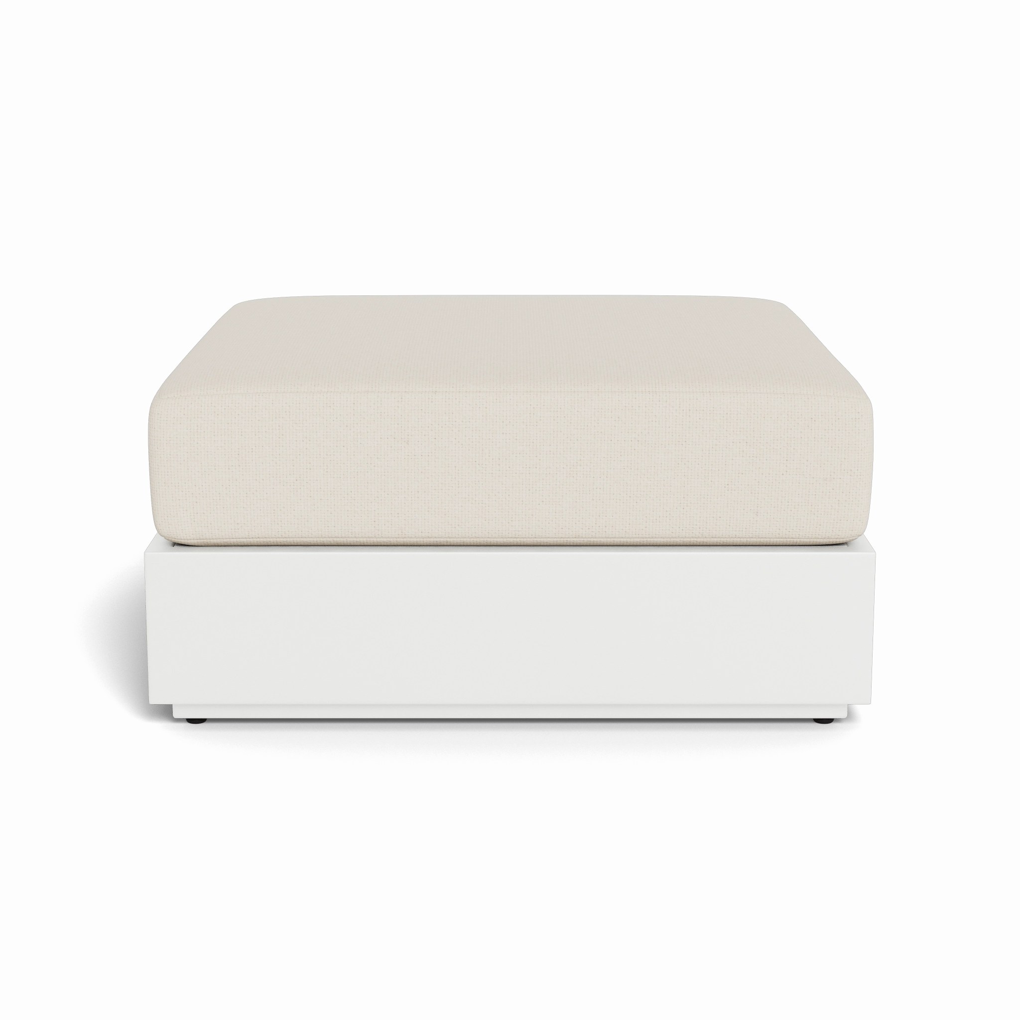 Hayman Aluminum Ottoman