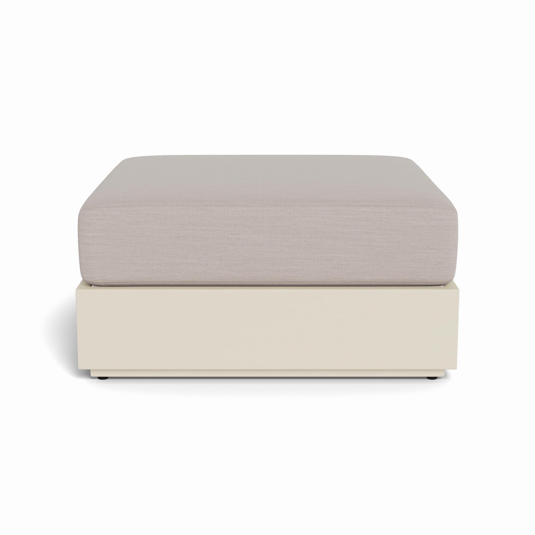 Hayman Aluminum Ottoman