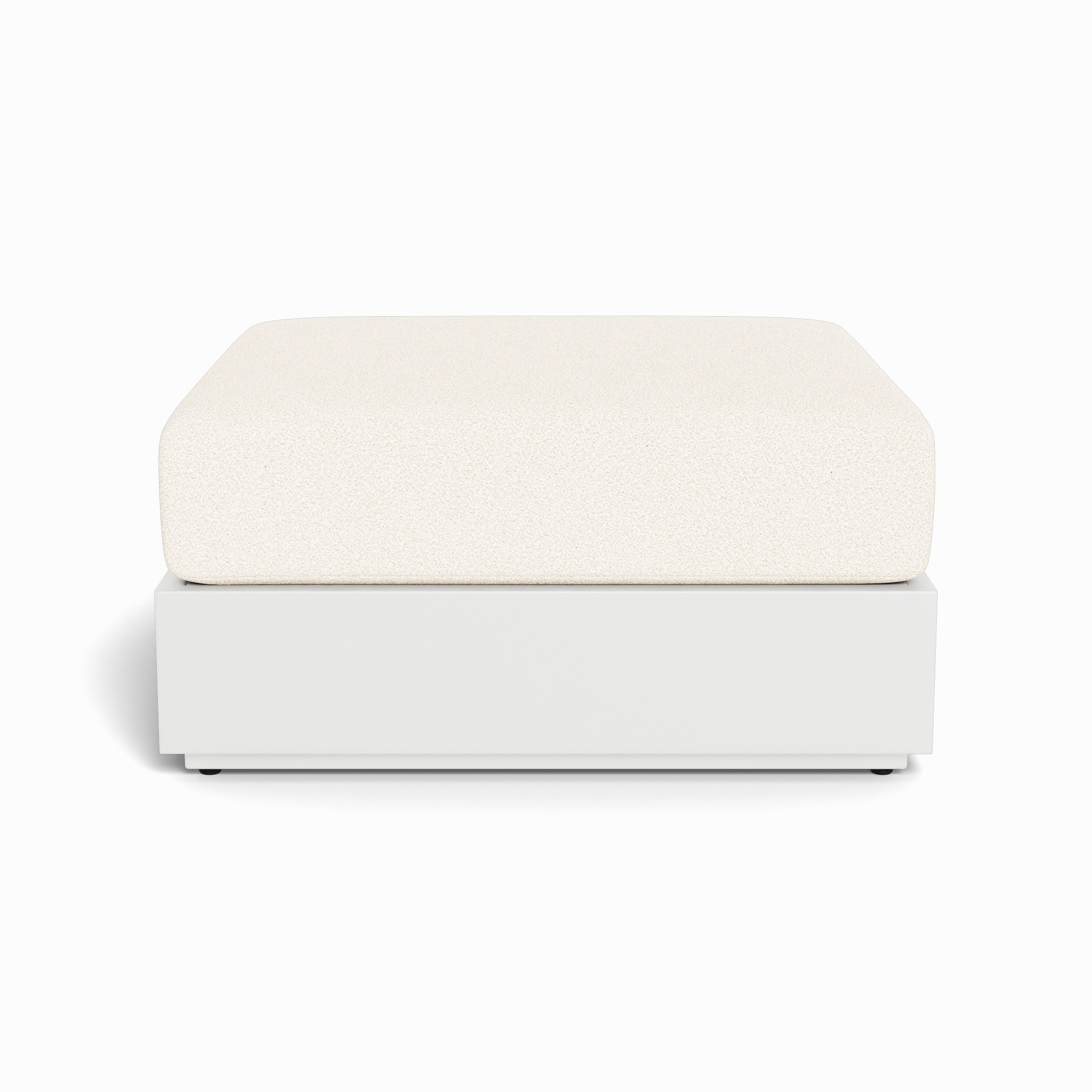 Hayman Aluminum Ottoman
