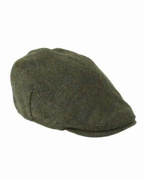 Hot Pick Deal Weekend Flash Offer Heather Chapman Shetland Wool Tweed Flat Cap