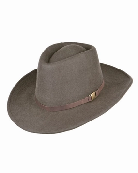 Best Deal Alert Shop Today Save Heather Eden Wool Felt Aussie Hat