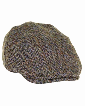 Hot Deals Today Big Clearance Event Heather Highland Harris Tweed Flat Cap