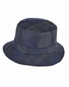 Special Steal Event Heather Lachlan Tartan Wax Bush Hat