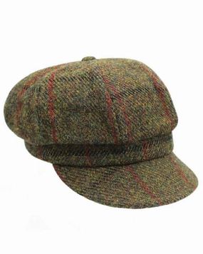 Clearance Alert Now Heather Rosalie Harris Tweed Baker Boy Cap
