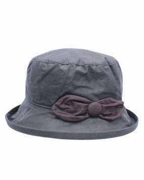 Shop Save Big Heather Womens Cora Wax Leaf Motif Hat