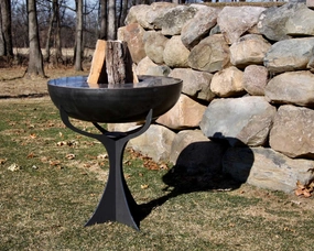 Hemisfyre 35 inch Ultimate Freestanding Flat top Grill HG-1B large capacity charcoal BBQ grills
