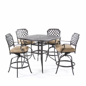 Heritage Bar Setrust-proof wrought iron garden set