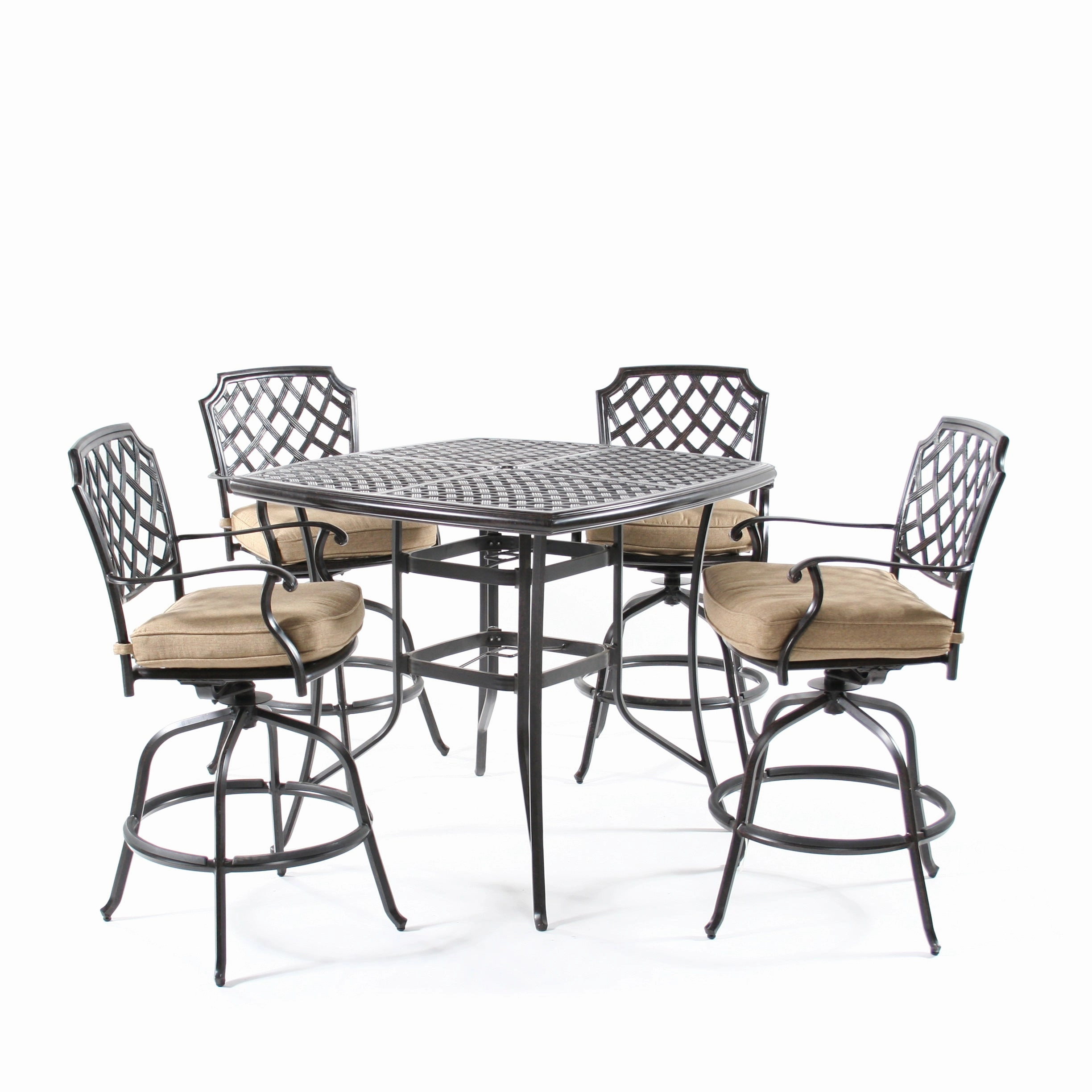 Heritage Bar Setrust-proof wrought iron garden set