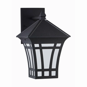 Herrington 1-Light Outdoor Wall LightWeatherproof outdoor lighting