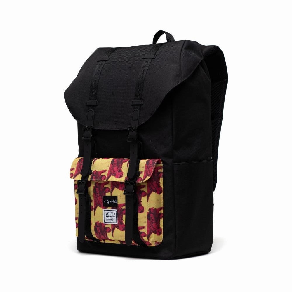 Dont Miss This Offer Flash Discount Today Herschel Little America Backpack - Andy Warhol Cows