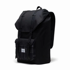 Shop Todays Picks Herschel Little America Backpack - Black/Grayscale Plaid